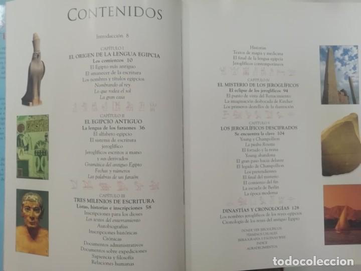 Libros: Los jerogl&iacute;ficos del antiguo Egipto. Aidan Dodson. Ed LIBSA - Foto 3