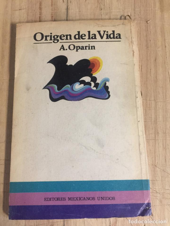 Libros: Origen de la vida - A. Oparin - Foto 2