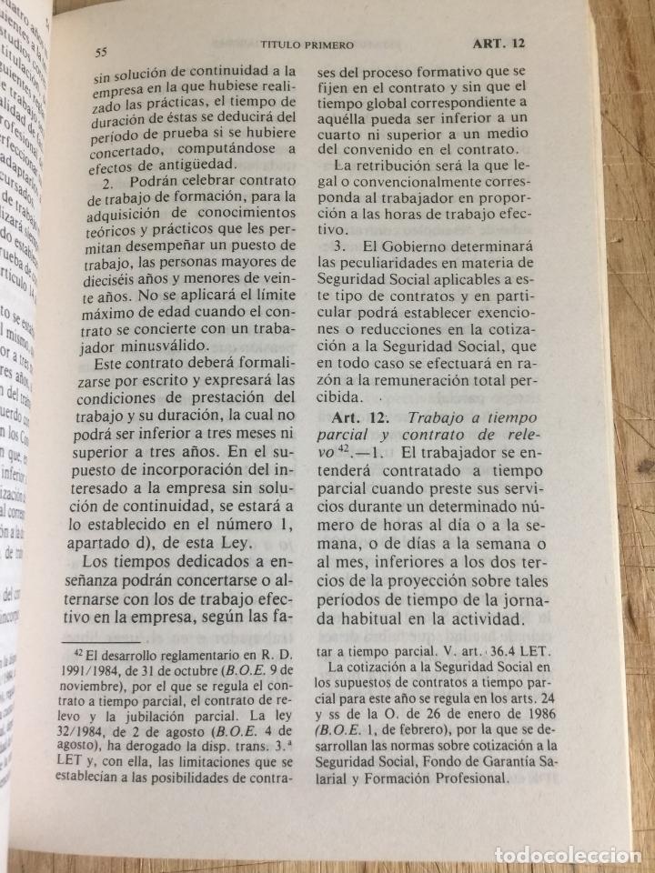 Libros: Estatuto de los trabajadores - Foto 2