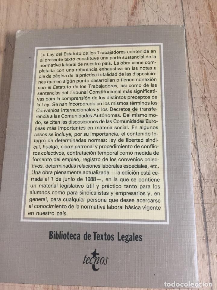 Libros: Estatuto de los trabajadores - Foto 3