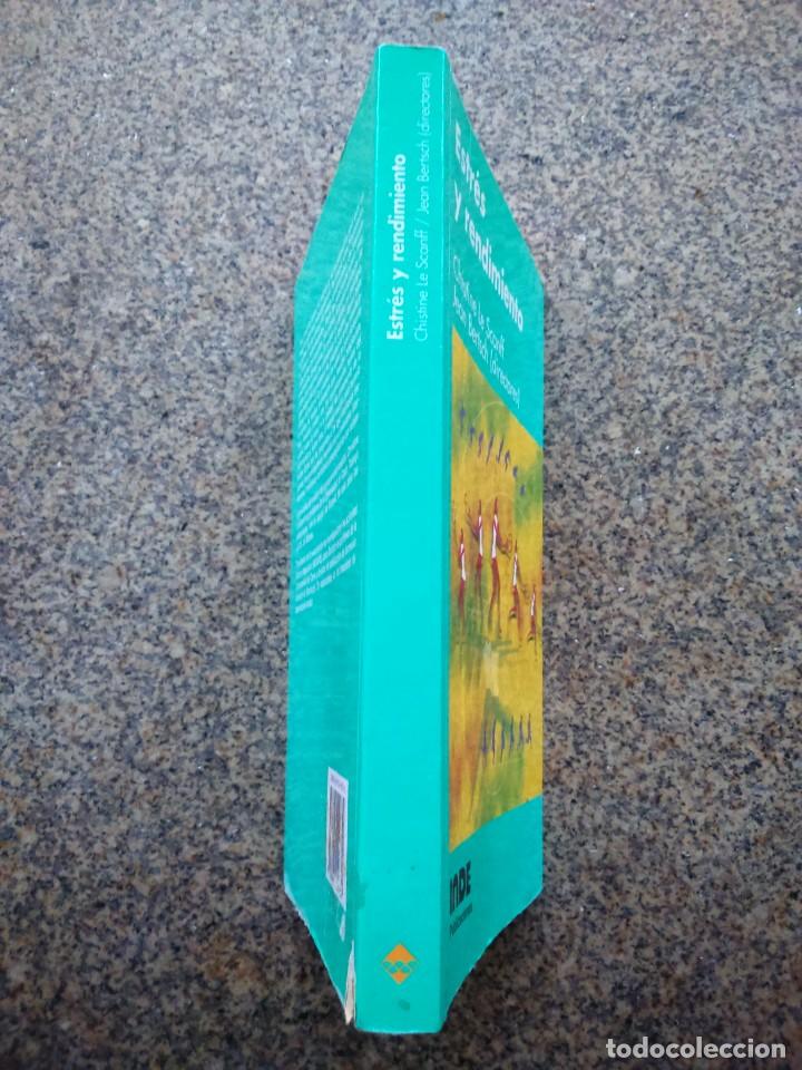 Libros: ESTRES Y RENDIMIENTO -- 1999 -- - Foto 2