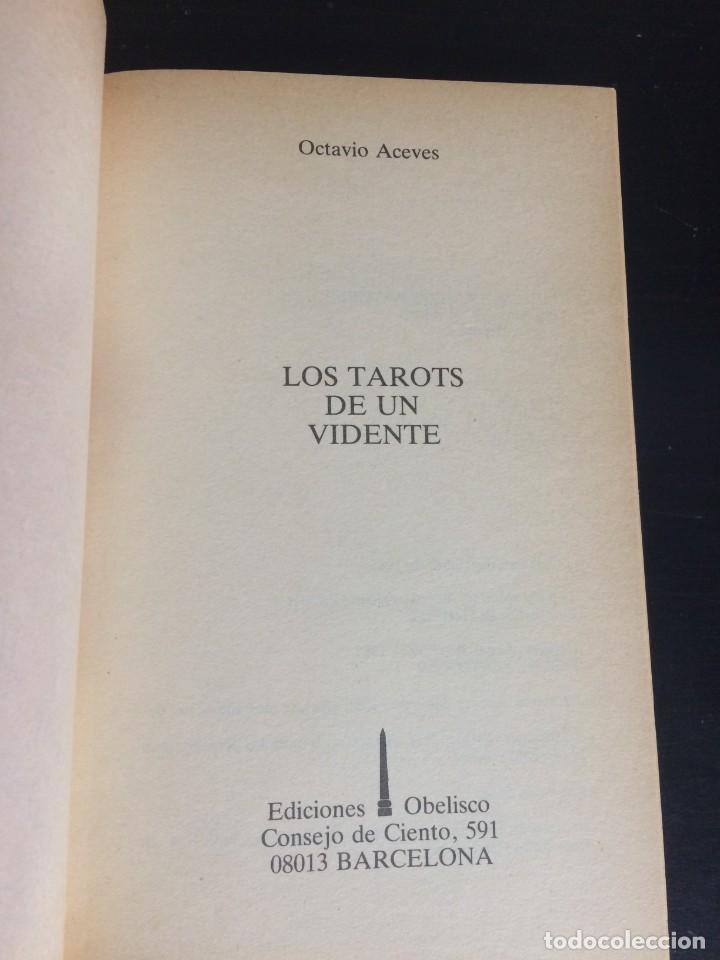 Libros: LOS TAROTS DE UN VIDENTE. OCTAVIO ACEVES. - Foto 5