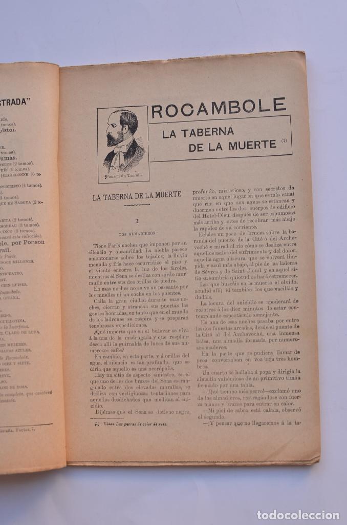 Libros: Rocambole. La taberna de la muerte - PONSON DU TERRAIL, Pierre-Alexis - Foto 3