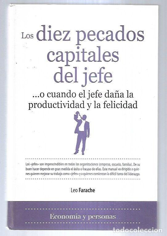 Libros: DIEZ PECADOS CAPITALES DEL JEFE - LOS - FARACHE, LEO - Foto 1