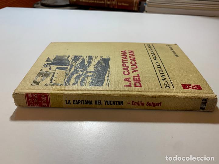 Libros: LA CAPITANA DEL YUCATAN. EMILIO SALGARI 1&ordf; EDICION 1972 - Foto 2