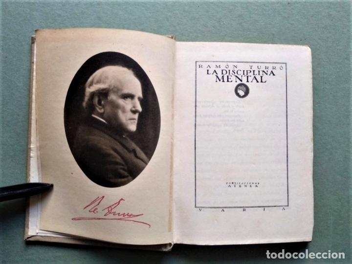 Libros: La Disciplina Mental. - Turr&oacute;, Ram&oacute;n. - Foto 2