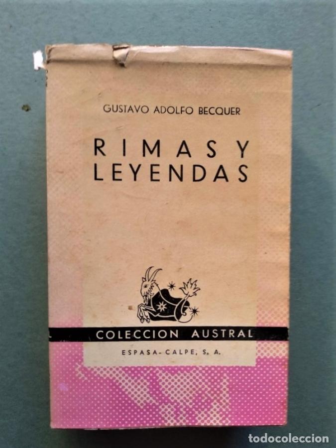 Libros: Rimas y Leyendas. - B&eacute;cquer, Gustavo Adolfo. - Foto 1