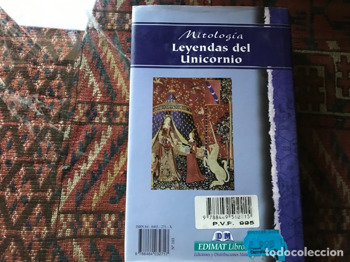 Libros: Leyendas del unicornio. Mitolog&iacute;a. Edimat - Foto 3