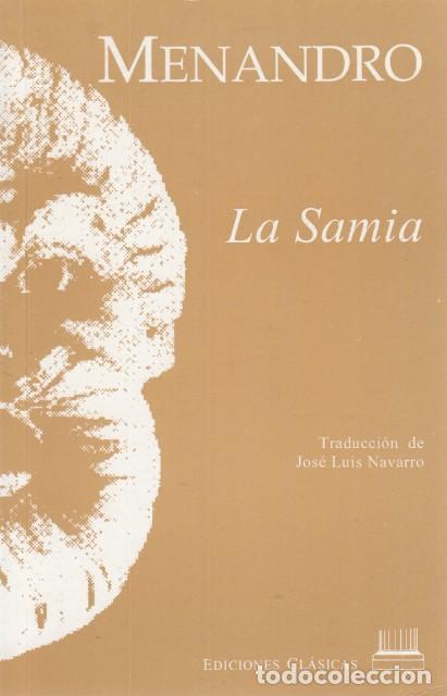 Libros: LA SAMIA - MENANDRO - Foto 1