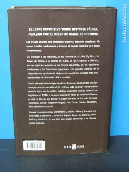 Libros: LAS GRANDES BATALLAS DE LA HISTORIA. - Foto 8