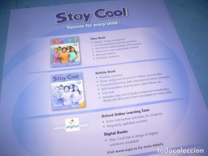 Libros: STAY COOL 5 5&ordm; CURSO. CLASS Y ACTIVITY BOOK. INGL&Eacute;S. OXFORD LIBRO TEXTO ESCOLAR - Foto 4