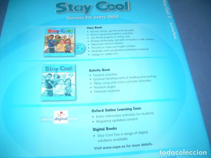 Libros: STAY COOL 2 2&ordm; CURSO. CLASS Y ACTIVITY BOOK, CON CD. INGL&Eacute;S. OXFORD LIBRO TEXTO ESCOLAR PRECINTADO - Foto 4