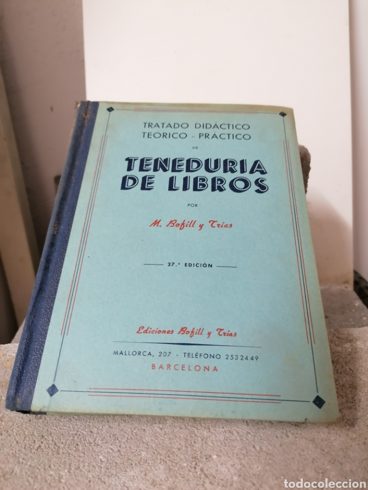 Libros: Tenedur&iacute;a de libros 27 edici&oacute;n 1962 - Foto 1