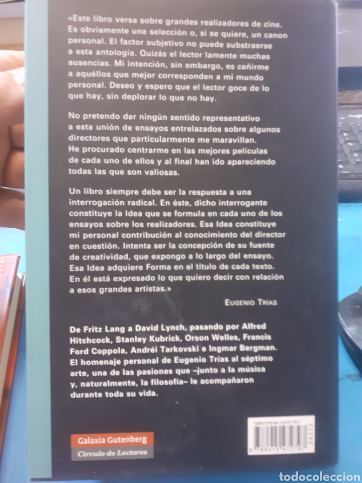 Libros: DE CINE. Aventuras y extrav&iacute;os - TRIAS,Eugenio - Foto 2