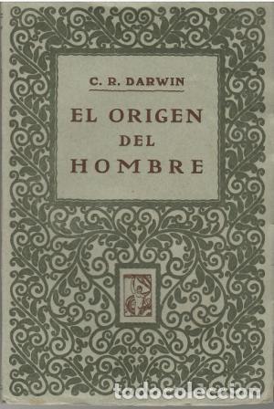 Libros: El origen del hombre. - Charles Darwin. - Foto 1