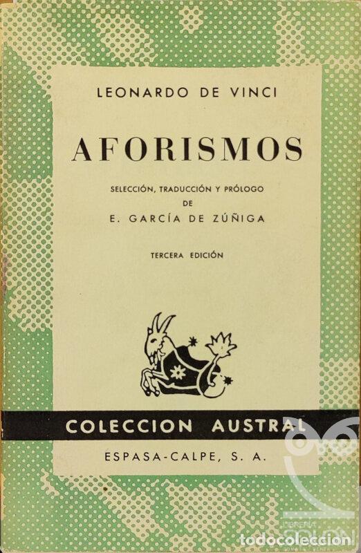 Libros: Aforismos - Leonardo de Vinci - Foto 1