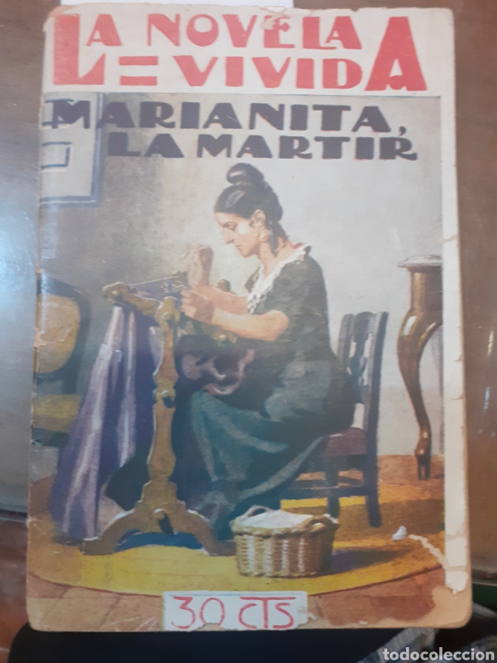 Libri di seconda mano: MARIANITA,LA MARTIR. LA NOVELA VIVIDA N&ordm; 17