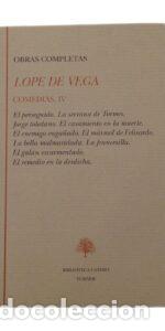 Libros: VEGA, Lope de.- - Obras completas. Comedias, IV. - Foto 2