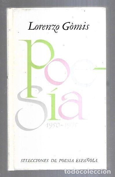 Libros: POESIA 1950-1975 - GOMIS, LORENZO - Foto 1