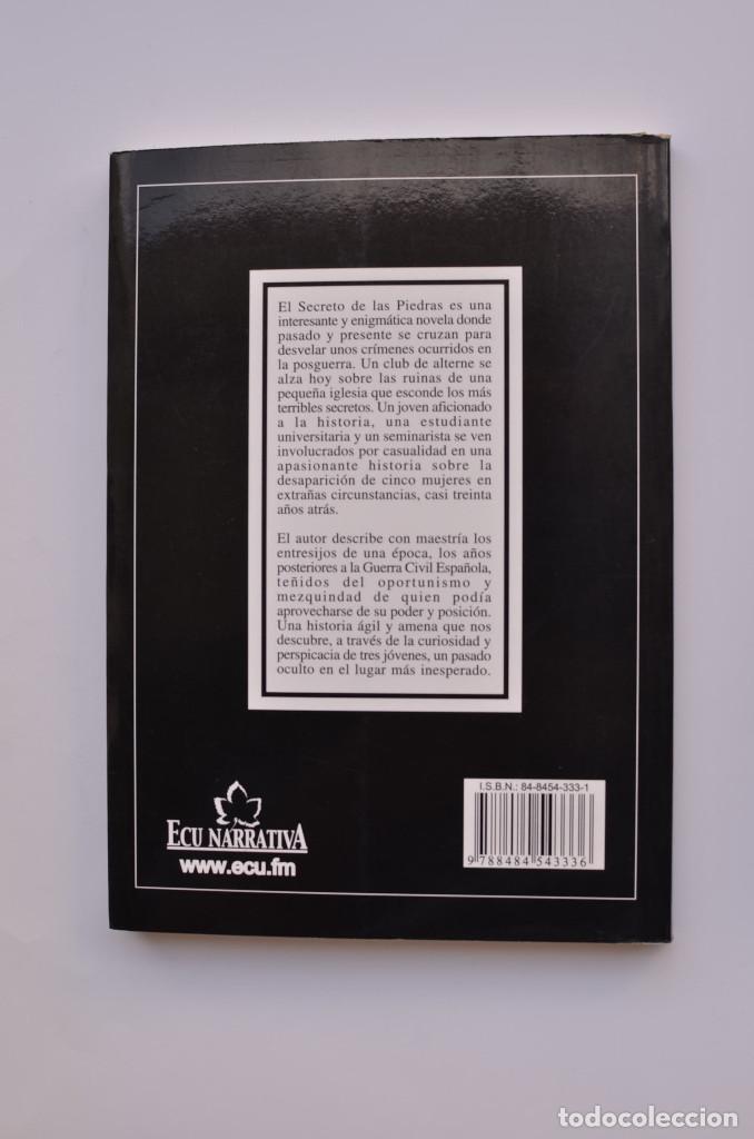 Libros: El secreto de las piedras - BERMEJO MART&Iacute;NEZ, Ignacio - Foto 3