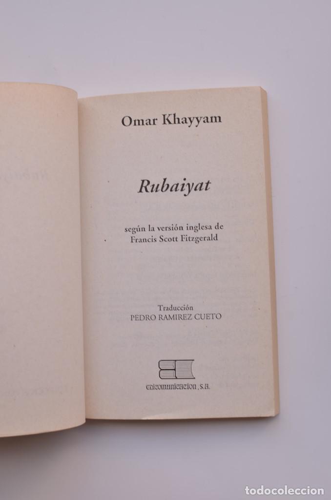 Libros: Rub&aacute;iy&aacute;t - KHAYYAM, Omar - Foto 2