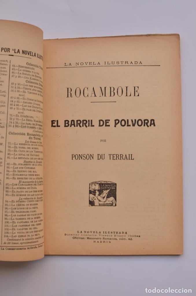Libros: Rocambole. El barril de p&oacute;lvora - PONSON DU TERRAIL, Pierre-Alexis - Foto 2