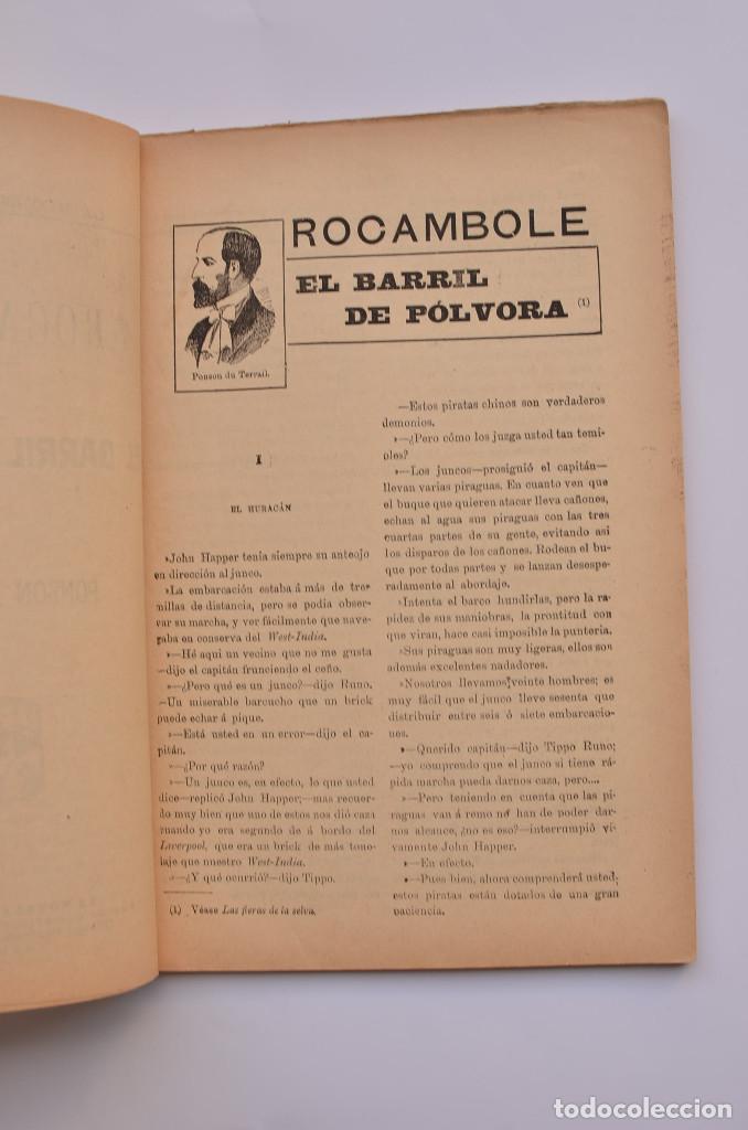 Libros: Rocambole. El barril de p&oacute;lvora - PONSON DU TERRAIL, Pierre-Alexis - Foto 3