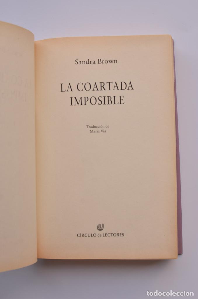 Libros: La coartada imposible - BROWM, Sandra - Foto 3