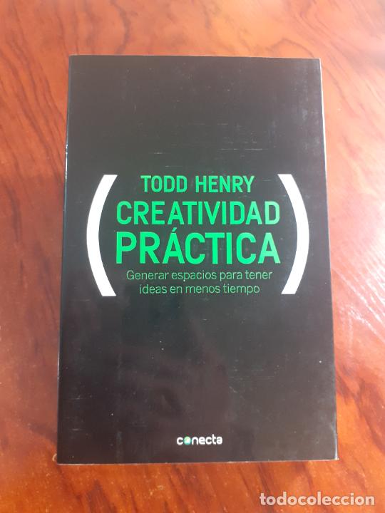 books: CREATIVIDAD PRACTICA - PSICOLOGIA DIVULGATIVA - TODD HENRY