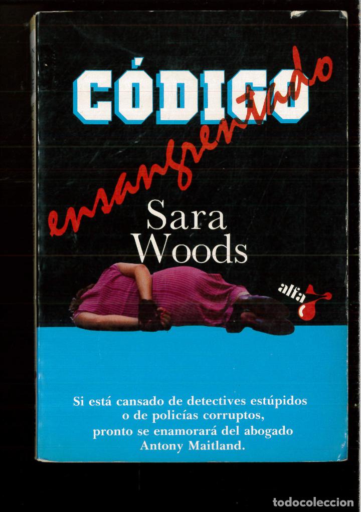 Libros: C&oacute;digo ensangrentado - Woods, Sara - Foto 1