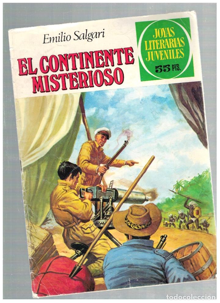 Libros: El continente misterioso - Emilio Salgari - Foto 1