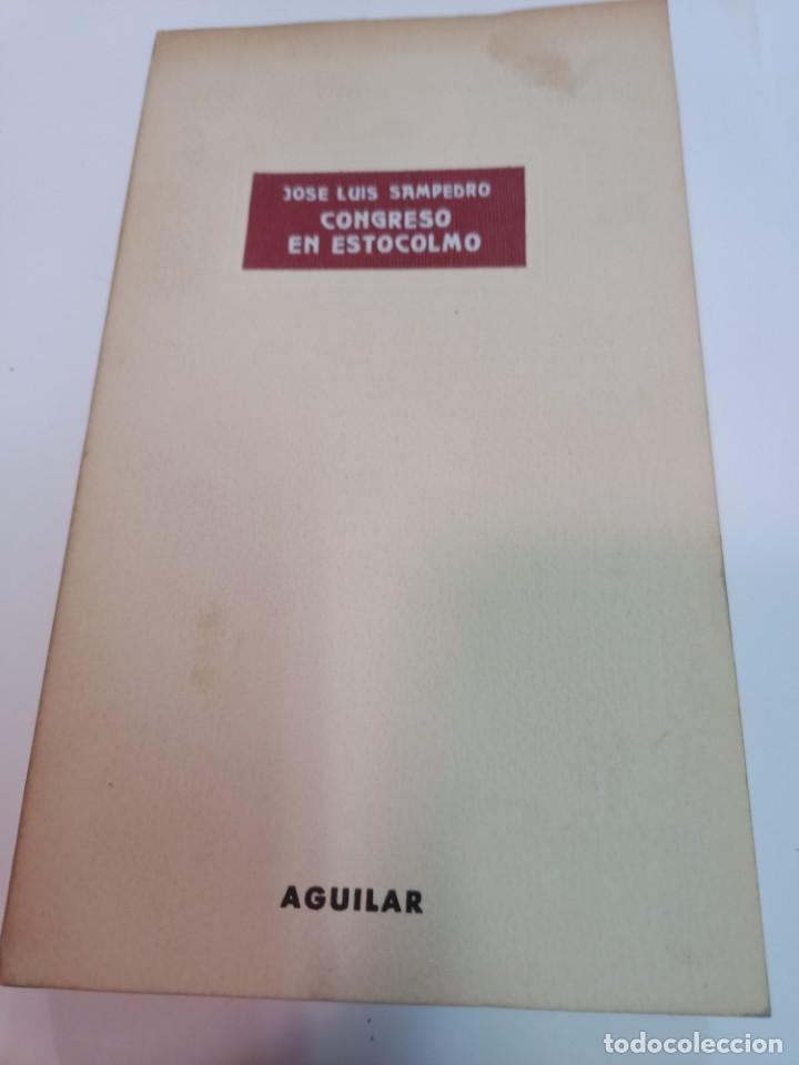 Libros: JOSE LUIS SAMPEDRO Congreso en Estocolmo SA5987 - Foto 1