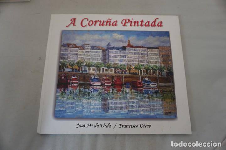 B&uuml;cher: 24C/ A CORU&Ntilde;A PINTADA - JOSE M&ordf; DE URDA, FRANCISCO OTERO - DEDICADO POR LOS AUTORES A MONCHO BORRAJO