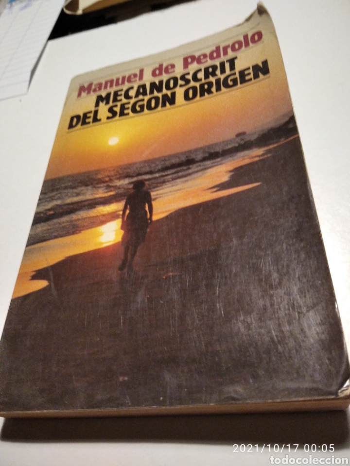 Libros: Libro mecanoscrit del segon origen, Manuel de pedrolo - Foto 1