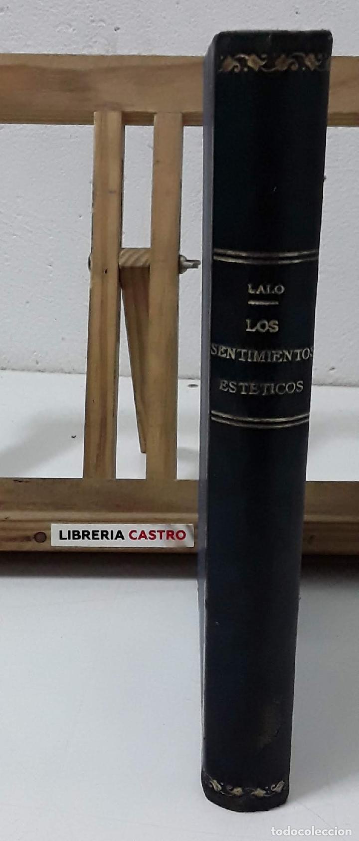 Libros: Los sentimientos est&eacute;ticos - Charles Lalo - Foto 3