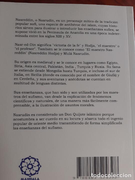 Libros: CUENTOS SUFIS DE NASRUDIN - SUFISMO - MULLAH NASRUDIN - Foto 2