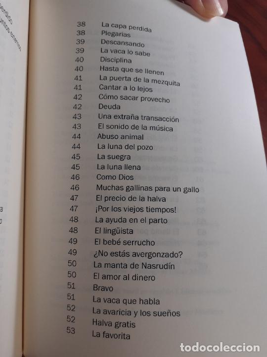 Libros: CUENTOS SUFIS DE NASRUDIN - SUFISMO - MULLAH NASRUDIN - Foto 5