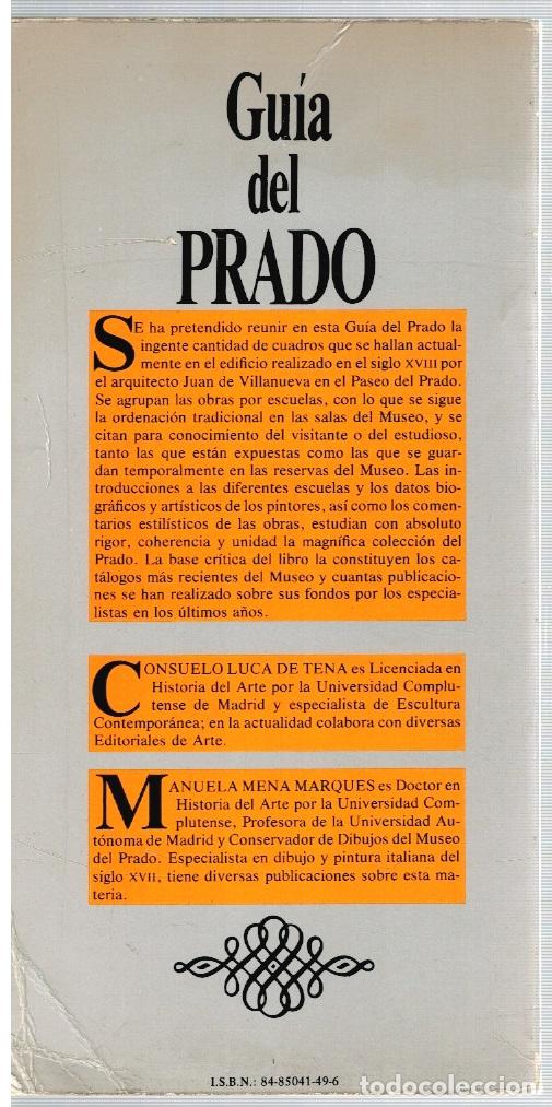 Libros: Gu&iacute;a del Prado (1981) - Consuelo Luca de Tena y Manuel Mena - Foto 2