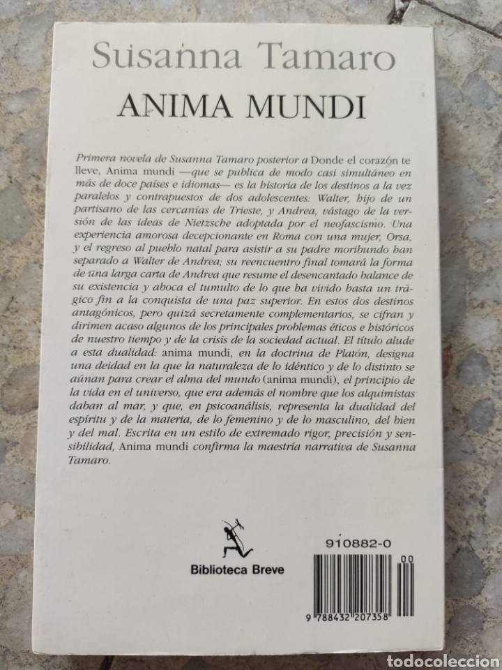 Libros: Anima Mundi. Susanna Tamaro - Foto 2