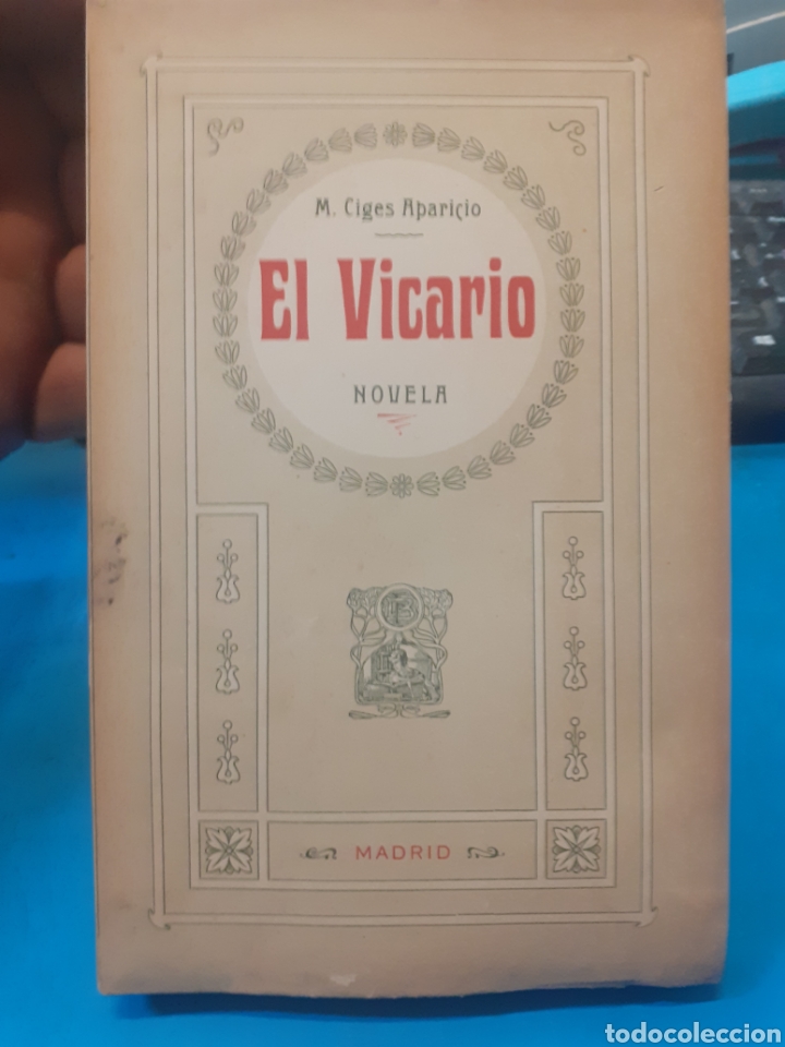 Libros: EL VICARIO.1&ordf; Edicion - CIGES APARICIO, M. - Foto 1