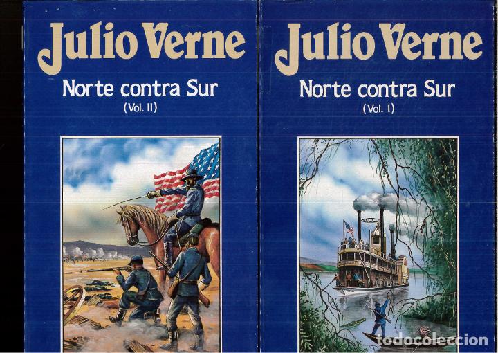 Libros: Norte contra Sur. TOMOS I Y II - Verne, Jules - Foto 1