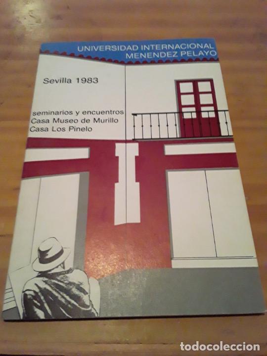 books: UNIVERSIDAD INTERNACIONAL DE SEVILLA, 1983.SEMINARIOS Y ENCUENTROS.48 PAGINAS.