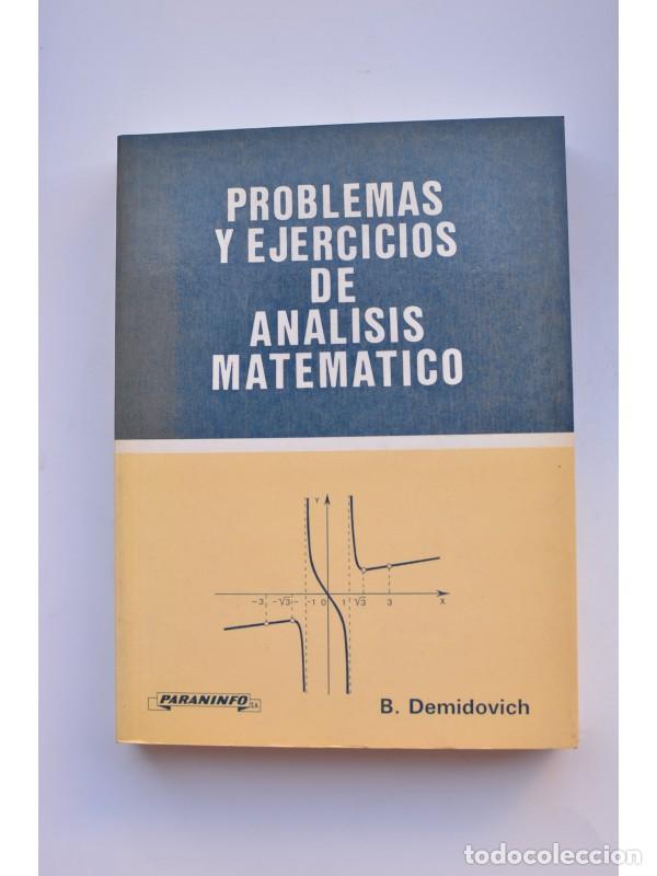 Libros: Problemas y ejercicios de an&aacute;lisis matem&aacute;tico - DEMIDOVICH, B. - Foto 1