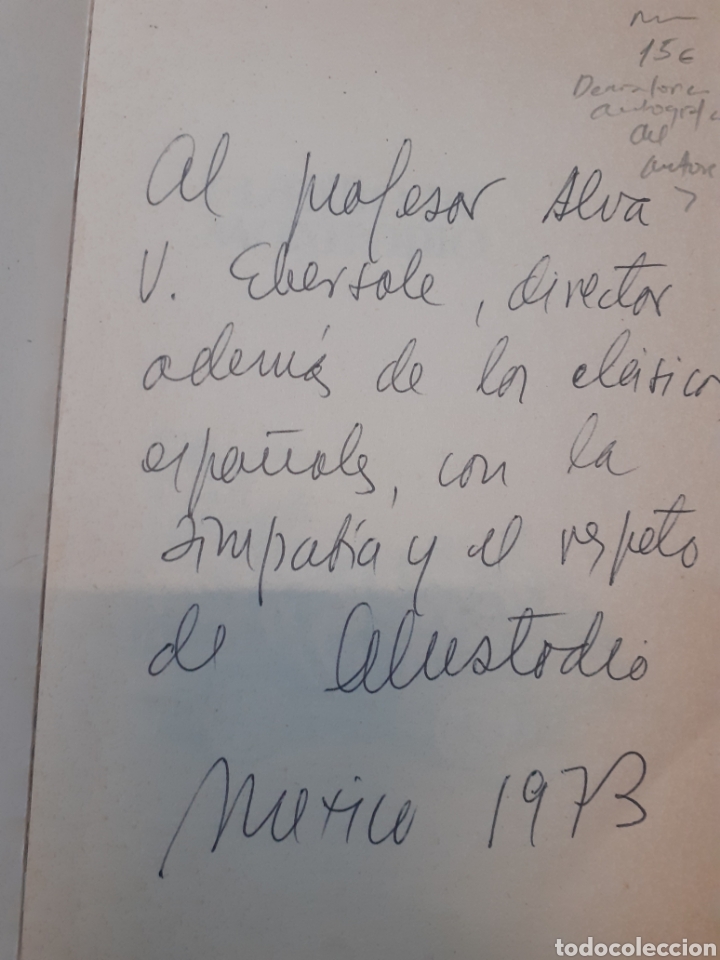Libros: EL PATIO DE MONIPODIO. Dedicatoria autografa del autor - CUSTODIO,Alvaro - Foto 2