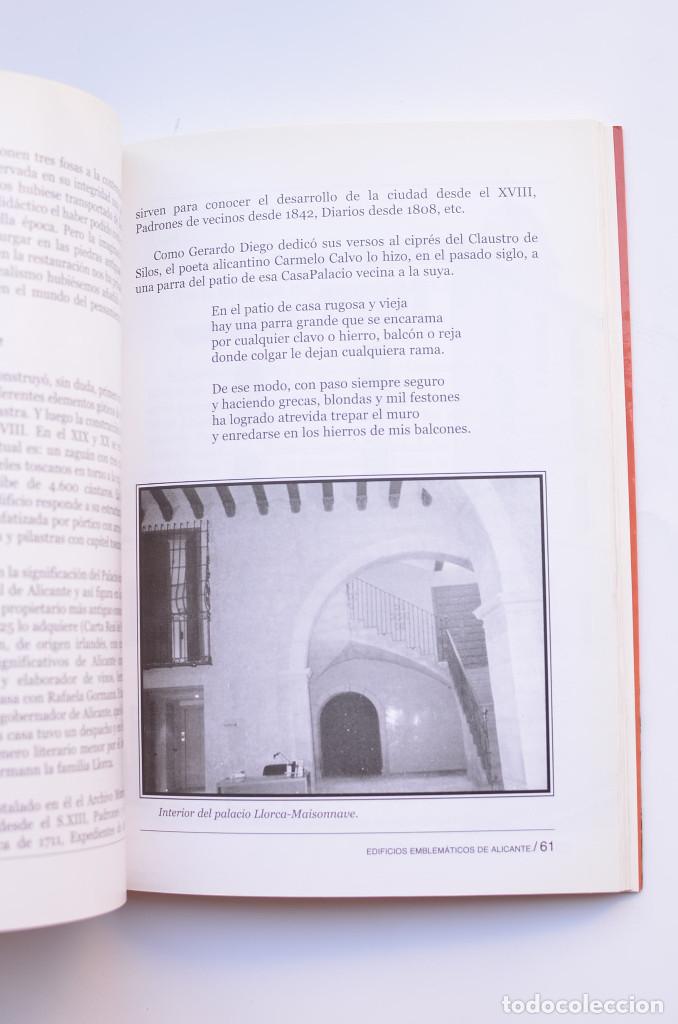 Libros: Edificios emblem&aacute;ticos de Alicante - MART&Iacute;NEZ L&Oacute;PEZ, Manuel - Foto 6