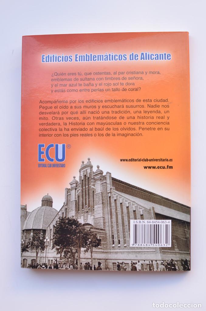 Libros: Edificios emblem&aacute;ticos de Alicante - MART&Iacute;NEZ L&Oacute;PEZ, Manuel - Foto 8