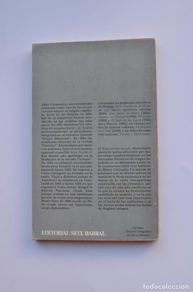 Libros: El reino de este mundo - CARPENTIER, Alejo - Foto 4