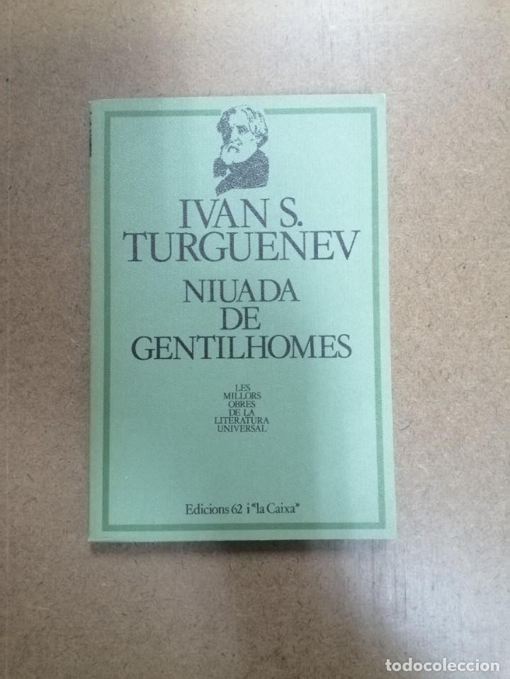 Libros: NIUADA DE GENTILHOMES - IVAN S. TURGUENEV - Foto 1