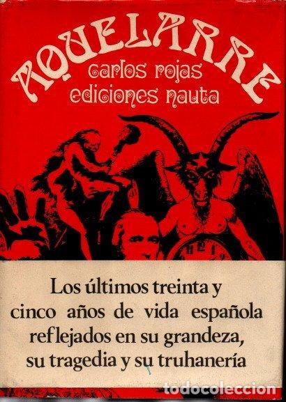 Libros: AQUELARRE. - ROJAS, Carlos. - Foto 1