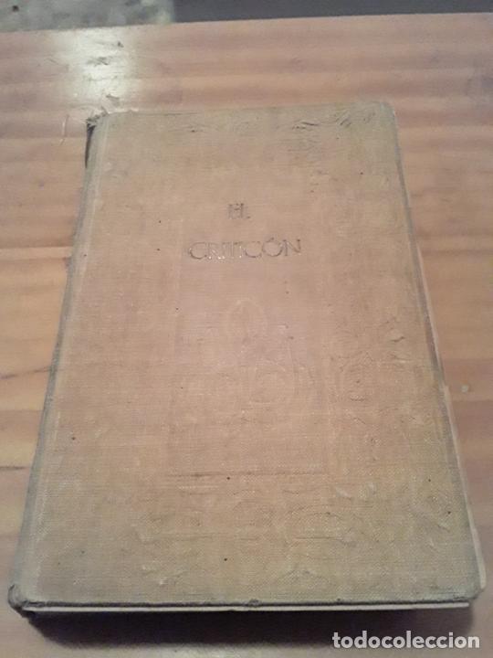 books: EL CRITICON.LORENZO GRACIAN.RENACIMIENTO.308 PAGINAS